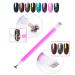 Chseo 8-Piece Nail Magnet Stick Set - 3D Cat Eye Nail Polish Art Tool for Stunning Manicure Effects - Buy Online on SooperMarket.com