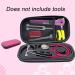 Stethoscope Carry Case | Hard Protective Storage Box Organizer | EVA Travel Bag for Doctors & Nurses (Pink - Buy Online on SooperMarket.com