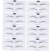 Mikinona Eyebrow Template 2 Eyebrow Shaping Stencils Microblading Stencils Eyebrow Card Eyebrow Stickers A607 Template Simple - Buy Online on SooperMarket.com