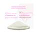Organic Bamboo Nursing Pads | 10 Washable Ultra-Soft Leak-Proof Breastfeeding Pads | Comfortable & Breathable | Includes Wash Bag - Off White - Buy Online on SooperMarket.com