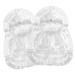BRIGHTFUFU Plastic Fruit 2pcs Watermelon Tool Duddha Melon Tiny Growth Mold Tools Mould Buddha Adorable Shaping Transparent