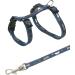 Trixie 4144 Kitten Harness with Leash - Adjustable Nylon 21-33 cm Assorted Colors - Comfortable & Safe Pet Gear - Buy Online on SooperMarket.com