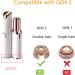 BECHY Facial Hair Remover Replacement Heads - Compatible with Finishing Touch Flawless, 18K Rose Gold, Double Halo Design - for Women, As Seen on TV - Buy Online on SooperMarket.com