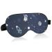 Haskirky Light Blocking Eye Mask Breathable and Adjustable Adult Men and Women Travel on Business Trips Yoga Meditation Light Smooth Comfortable Eye Mask Office Deep Sleep Goodies Cartoon Astronaut