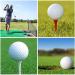 THIODOON Professional Natural Wood Golf Tees - Pack of 100, Multiple Colors, 3-1/4 inch, 2-3/4 inch, 2-1/8 inch Tall Tees, Reduce Side Spin and Friction - Bulk Golfing Tees - Buy Online on SooperMarket.com