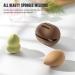 FERYES Makeup Sponge Holder - Silicone Beauty Blender Case for Travel - Brown | Durable & Stylish Makeup Organizer - Buy Online on SooperMarket.com