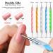 Acrylic Nail Design Kit with Brushes, Dotting Tool, Tape Strips, Foil Stickers & Rhinestones - Nail Technician Accessories - Buy Online on SooperMarket.com