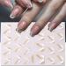 Gold Stripe French Nail Art Stickers - 9 Sheets 3D Self Adhesive Decals for DIY Manicure - Buy Online on SooperMarket.com