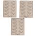 Beavorty 18 Sheets Eyebrow Microblading Skin Vehicle Grab Handles Eyebrow Training Skin Practice Skin