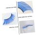 Buy Blue Long Eyelashes - 2 Pairs Halloween Fake Lashes for Stunning Eye Makeup | Perfect for Costumes & Performances - Buy Online on SooperMarket.com