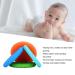 Teething Rings Set - 4 Sensory Gum Relief Toys for Babies | Best for International Shipping - Buy Online on SooperMarket.com