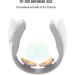 FIT KING Neck Massager with Heat & TENS Technology for Fatigue and Pain Relief - Cordless & Rechargeable Design | Remote Control & Voice Broadcast | 5 Modes 16 Intensities FT-056N - Buy Online on SooperMarket.com