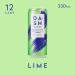 Dash Water Lime - 12 x Lime Flavoured Sparkling Spring Water - NO Sugar NO Sweetener NO Calories - Infused with Wonky Fruit (12 x 330ml cans) Lime 330 ml (Pack of 12) - Buy Online on SooperMarket.com