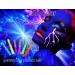 Glow in The Dark UV Face Paint Crayons Kit for Mardi Gras and Halloween - Buy Online on SooperMarket.com