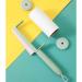 Extra Sticky Lint Roller for Clothes - 2 in 1 Pet Hair Remover & Carpet Scraper | Quick Dehairing Tool with 3 Refills - Buy Online on SooperMarket.com