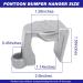 4 Pack Pontoon Boat Square Rail Mount Fender Bumper Hanger/Adjuster/Clip for Docking - Buy Online on SooperMarket.com