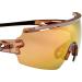 Swisseye Signal Sports Glasses - 100% UVA/UVB/UVC Protection Adjustable Nose Shiny Laser Crystal Brown/Black Includes Case - Buy Online on SooperMarket.com