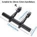Bike Bicycle Double Handlebars Extender | Aluminum Alloy | 20CM Extension | Bike Mount Accessories - Buy Online on SooperMarket.com