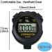ZCTIMYI Digital Stopwatch Timer - Mute, Large Display, Easy-to-Use - Ideal for Coaches, Swimming, Running - Yellow - Buy Online on SooperMarket.com