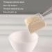 Face Mask Mixing Bowl Set | DIY Silicone Brush & Spatula for Home Use | Perfect Face Mask Maker - Buy Online on SooperMarket.com