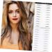 Gogogmee Artificial Eyebrow Patch 2 Sheets Black Stickers Brow Tatoo Eyebrow Makeup Tools s 3 Proof Patch - Buy Online on SooperMarket.com