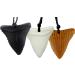 Mommy's Touch Shark Tooth Silicone Teething Necklaces - 3-Pack for Special Needs Kids - Black, White & Wood Design - Buy Online on SooperMarket.com