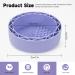 LELE LIFE Makeup Brush Cleaner Mat with Drying Rack Silicone Makeup Brush Cleaning Mat Scrubber Bowl Make Up Brush Cleaner Pad for Cosmetic Brushes Purple - Buy Online on SooperMarket.com