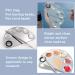 Tsathoggua Professional Makeup Palette And Spatula Upgrade Mixing Make Up Palette Stainless Steel Cosmetic Palette With Spatula For Mixing Makeup Cosmetics Or Nail Art - Buy Online on SooperMarket.com