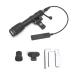 M600C Scout Light, 800 Lumens Tactical Flashlight, with Replaceable Mounting Rotating Base, Suitable for 20mm Picatinny & Mlok / Keymod Rail, Include with Remote pressure & Push Button Switch (M600C)