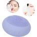 Facial Cleansing Brush Silicone Electric Facial Cleanser To Absorb Nutrients For All Skin Types (Purple) - Buy Online on SooperMarket.com