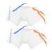 FOYTOKI 20pcs Soap Mesh Bag Soap Bag Foaming Soap Foaming Facial Soap Supply Soap Bar Pouch Nylon