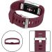 Tobfit Sport Bands for Fitbit Charge 2 - 4 Pack Replacement Wristbands (Black, Rose Gold, Wine Red, Blue) - Women Men Small/Large - Buy Online on SooperMarket.com