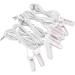 5 Pcs/Bag 3.5mm Ear Clip Electrode Cable for TENS Machine Physical Machine - Buy Online on SooperMarket.com