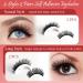 2 Pairs Self-Adhesive Eyelashes & 10PCS Replacement Glue Strips - Reusable Waterproof Natural Look | International Shipping Available - Buy Online on SooperMarket.com