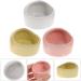 Balacoo Hamster Feeding Bowls- 3Pcs Pet Water Dispenser Ceramic Animal Dishes Food and Water Water Bowl for Mouse Dog (Random Color) - Buy Online on SooperMarket.com