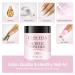 COSCELIA 3D Nail Extensions Powder - White 120g | No Lamp Required | Fast International Shipping - Buy Online on SooperMarket.com