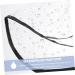 WOONEKY 4 Pcs Shampoo Funnel Hair Straightening Shampoo Hair Dye Tools Sheer Cape Pu Transparent Plastic - Buy Online on SooperMarket.com