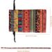 Spiral Lock Hair Tie Bendable Hair Bands Ethnic Style Hair Ropes Ties Horsetail Headband Colorful Dreadlocks Long Ponytail Holders Hair Accessories - Buy Online on SooperMarket.com
