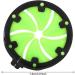 Speed Feed Gate Lid for Paintball Hoppers - Green Black Petals Triangular Design - Buy Online on SooperMarket.com