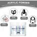 4.23oz Professional Crystal Acrylic Nail Powder for French Manicure - White - Buy Online on SooperMarket.com