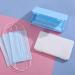 Portable dustproof and Moisture Resistant Plastic Portable Disposable mask Storage Box Blue19*11*1.2cm - Buy Online on SooperMarket.com