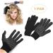 1 Pair Heat Resistant Gloves for Hair Styling Curling Iron Heat Proof Gloves Mitts for Hair Tools - Buy Online on SooperMarket.com