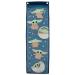 Jay Franco Star Wars The Mandalorian 3 Times Tall 170 cm Height Poly-Canvas Kids Growth Chart Blue - Mandalorian