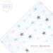 Baby Swaddle Wrap Blanket - Newborn Cotton Swaddling Sleeping Bag 0-3 Months (Blue Stars) - Buy Online on SooperMarket.com