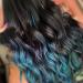 Sparkly Gold Hair Tinsel Extensions - Holographic 250 Strands for Women & Girls | Lake Blue - Buy Online on SooperMarket.com