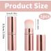 Face Make-up Brush Pink Retractable Blush Brush Retractable Blush Brush Soft bristles Loose Powder Brush Makeup Brush for Blush Powders Make up Foundation - Buy Online on SooperMarket.com