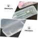 MAGICLULU 30pcs Razor Storage Box - Travel-Friendly Beard Organizer | Durable Plastic Design for Easy Grooming - Buy Online on SooperMarket.com