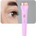 AWHAO Heated Eyelash Curler Handheld USB Heater Quick Curling with 3 Temperature Settings Rechargeable Lash Curler for Travel Violet - Buy Online on SooperMarket.com