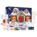 Encomy Christmas Countdown Beauty Set | Advent Calendar with 24 Care Products & Accessories | Perfect Family Gift - Buy Online on SooperMarket.com