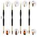 4pcs UV Gel Nail Brush Set - Professional Nail Art Brushes for Home | Gel Brush & Nail Accessories - Buy Online on SooperMarket.com